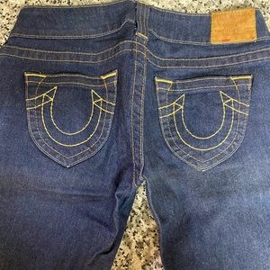 True Religion Dark Wash Jeans Women 28